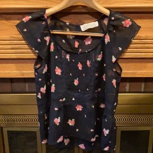 EUC sz S Abercrombie sheer top